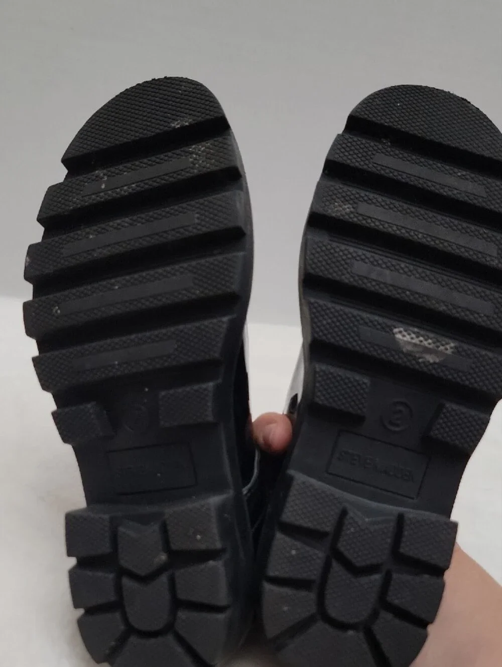 Steve Madden Kids Black Patent T-Strap Dress Shoes